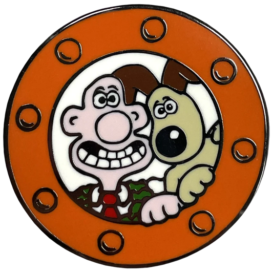 Wallace and Gromit - Porthole Pin Badge