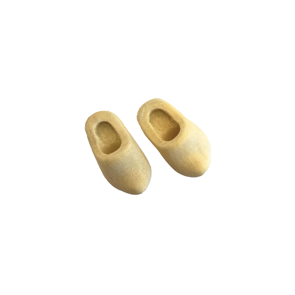 Dollhouse Miniatures - Wooden Shoes (Scale 1:12)