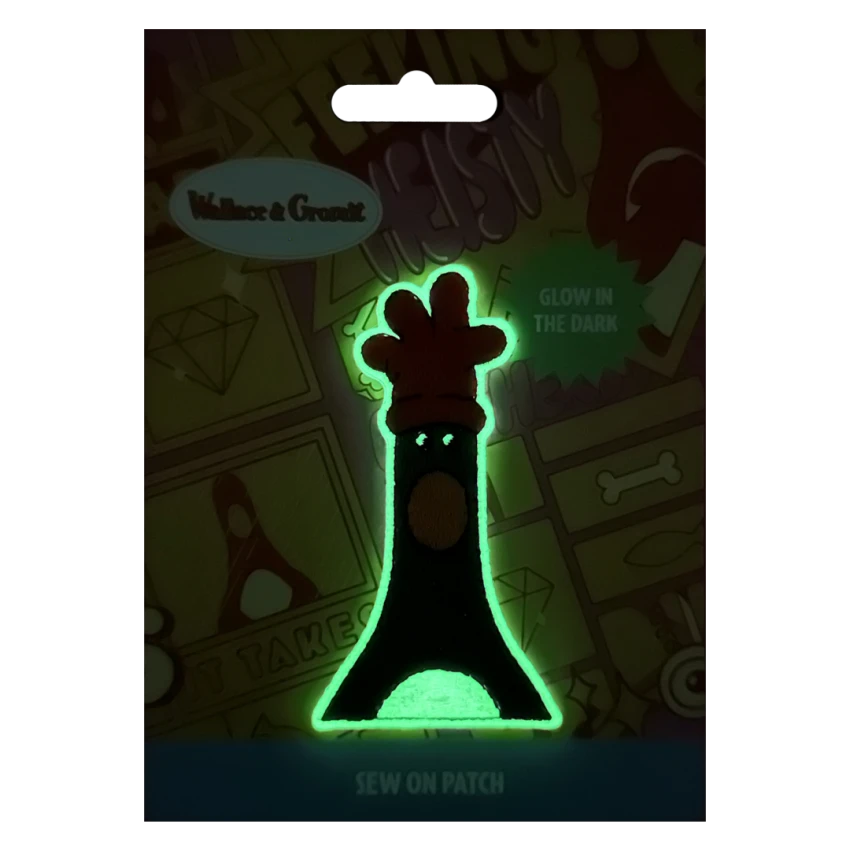 Wallace and Gromit - Feathers Head Sew On Patch