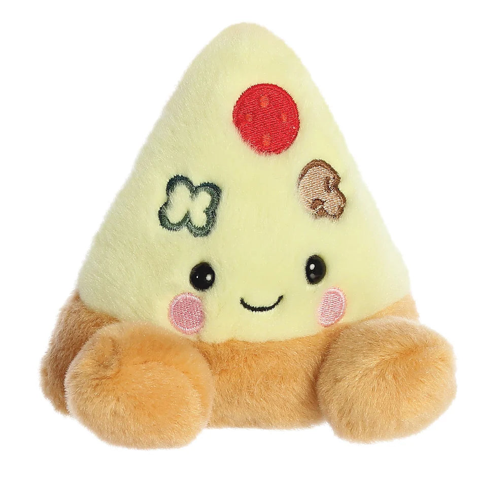 Palm Pals Peppa Pizza Slice Soft Toy