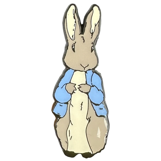 Peter Rabbit Standing Pin Badge