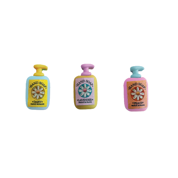 Dollhouse Miniatures - Soap Bottles (Scale 1:12)