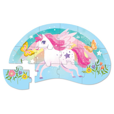 Crocodile Creek 12-pc Mini Puzzle - Sweet Unicorn