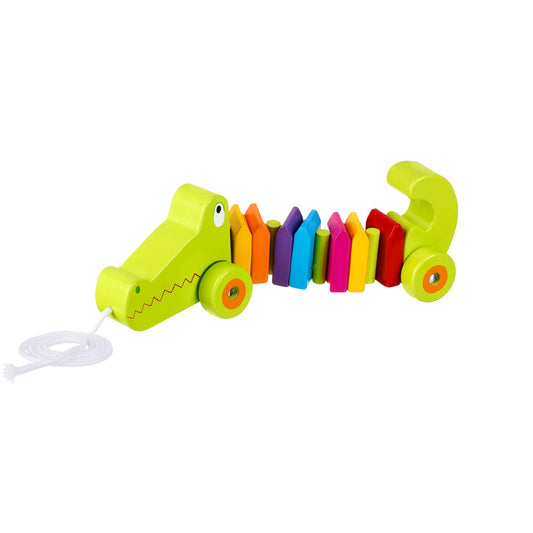 Crocodile Wooden Pull Along