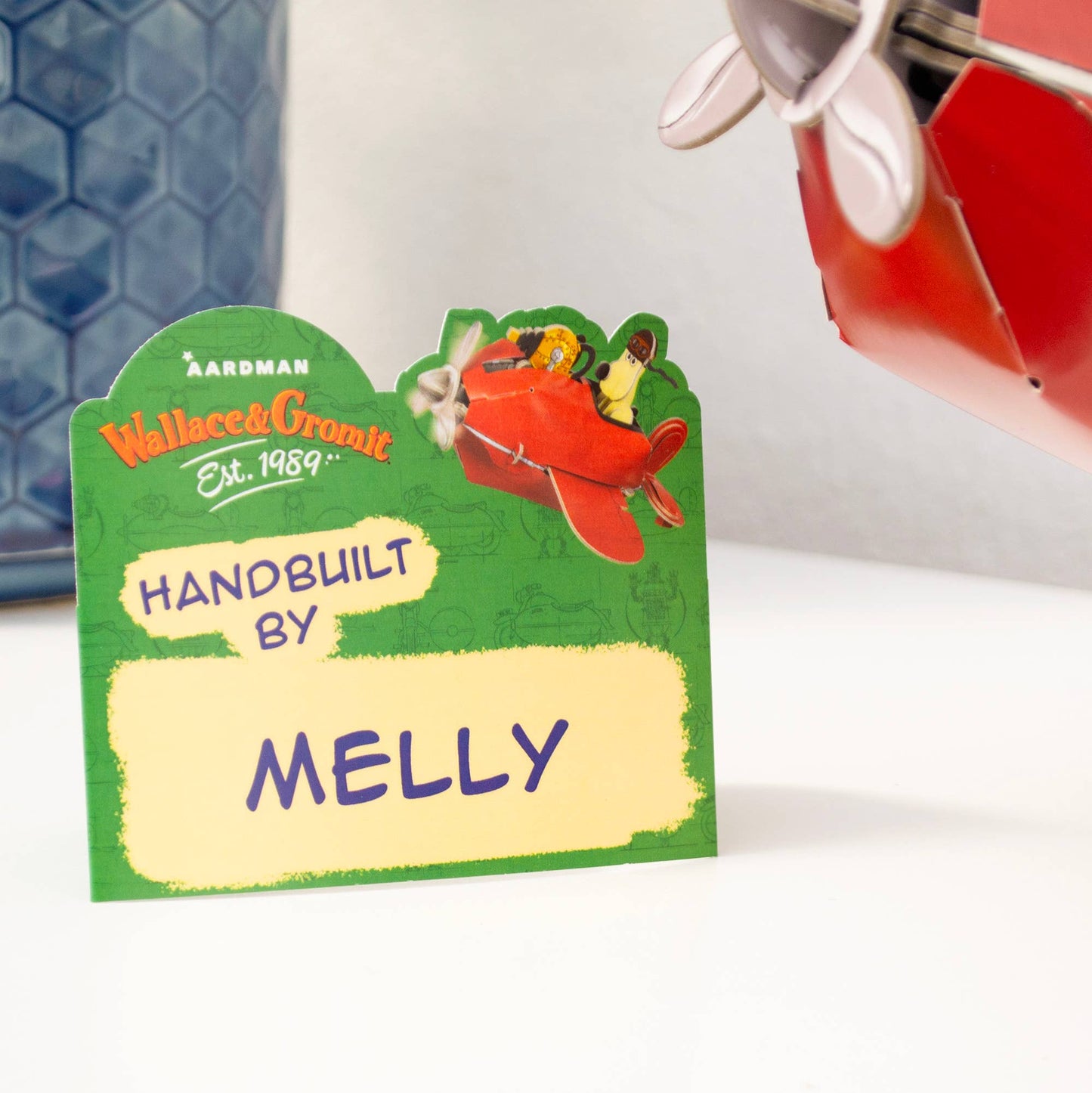 Build Your Own Wallace & Gromit Sidecar Plane - Eco-Friendly Kit