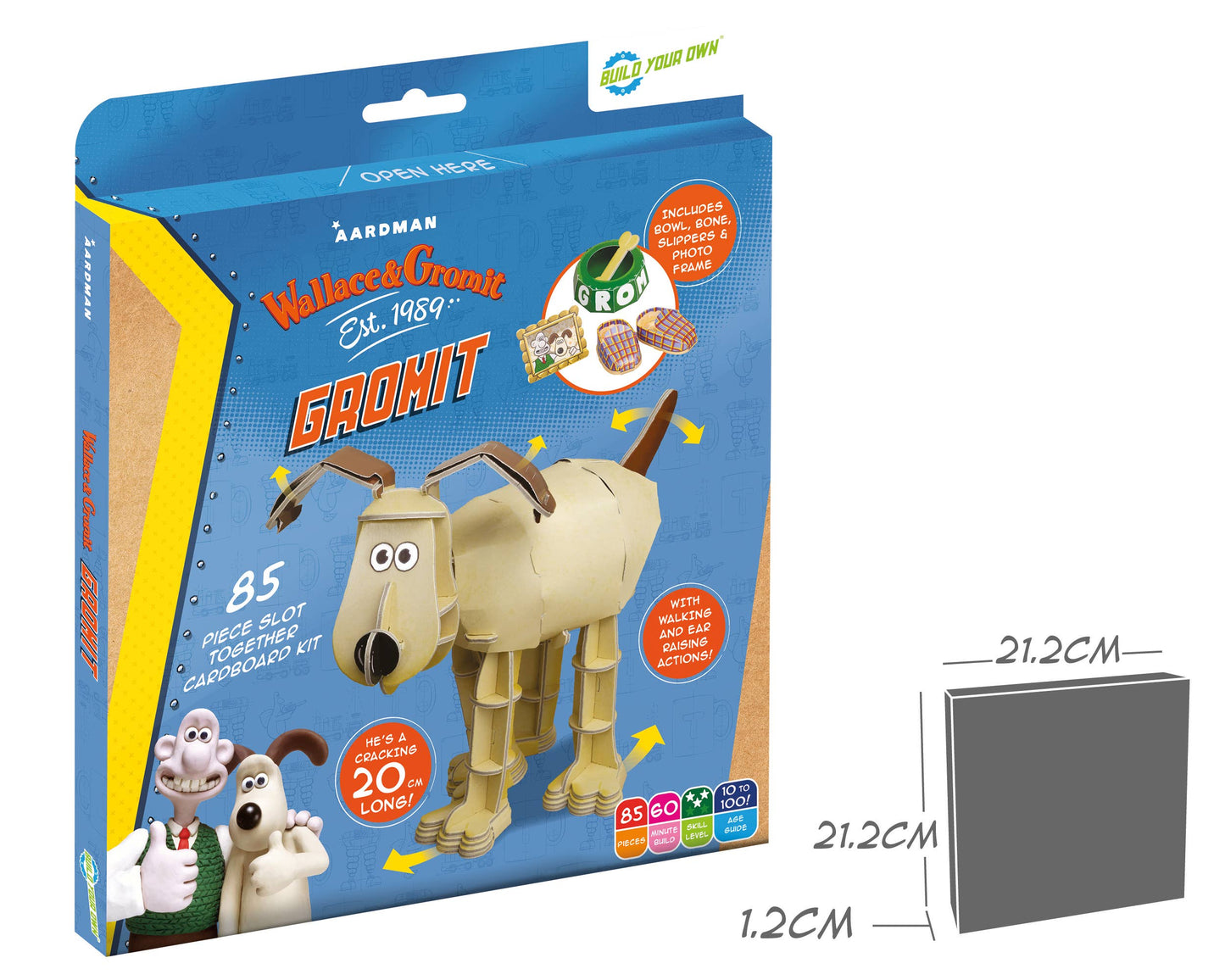 Build Your Own Wallace & Gromit, Gromit - Craft Kit