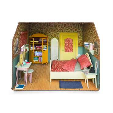 Dollhouse - Cardboard Room - Bedroom