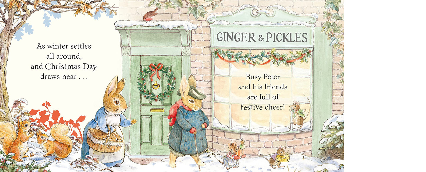 Peter Rabbit: Happy Christmas Peter (Lift the Flap Book)