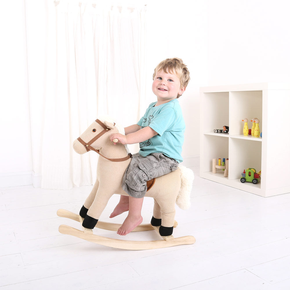 Cord Rocking Horse