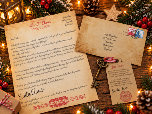 Personalised Letter from Santa & Magical Key
