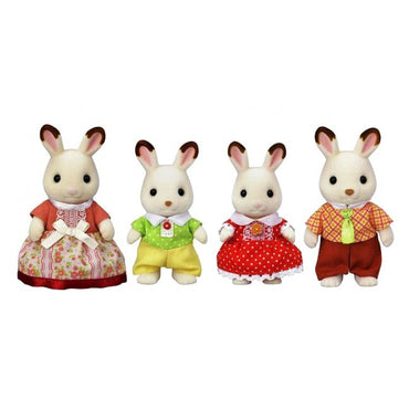 Sylvanian Families Chocolate Rabbit Family