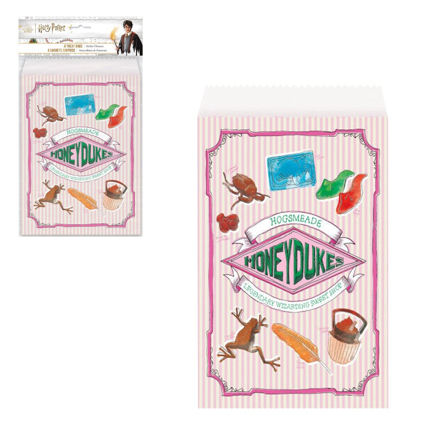 Harry Potter Honeydukes Party Treat Bags x 8