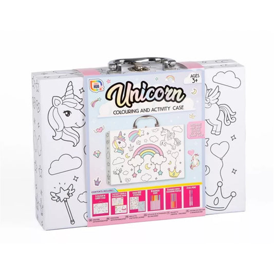 Kids Colouring and Activity Case - Unicorn