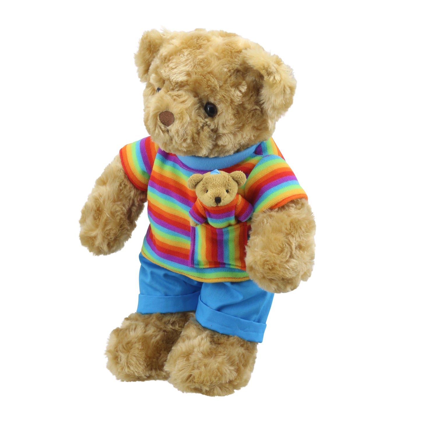 Wilberry Dressed Animals - Rainbow Bear