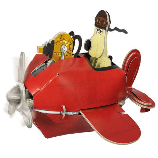 Build Your Own Wallace & Gromit Sidecar Plane - Eco-Friendly Kit