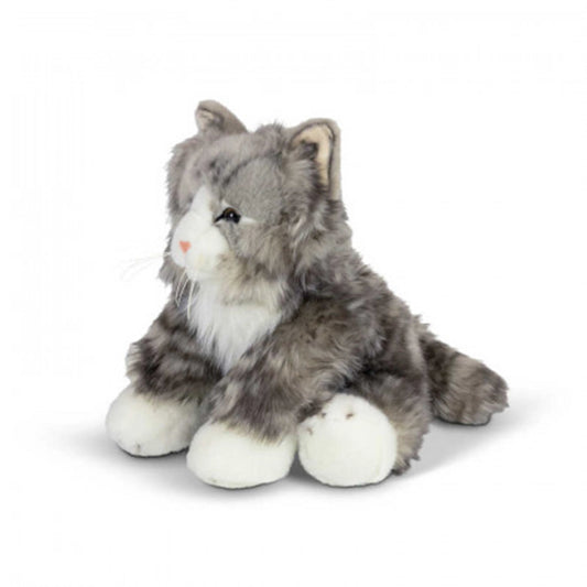 Animigos World of Nature - Grey Fluffy Cat
