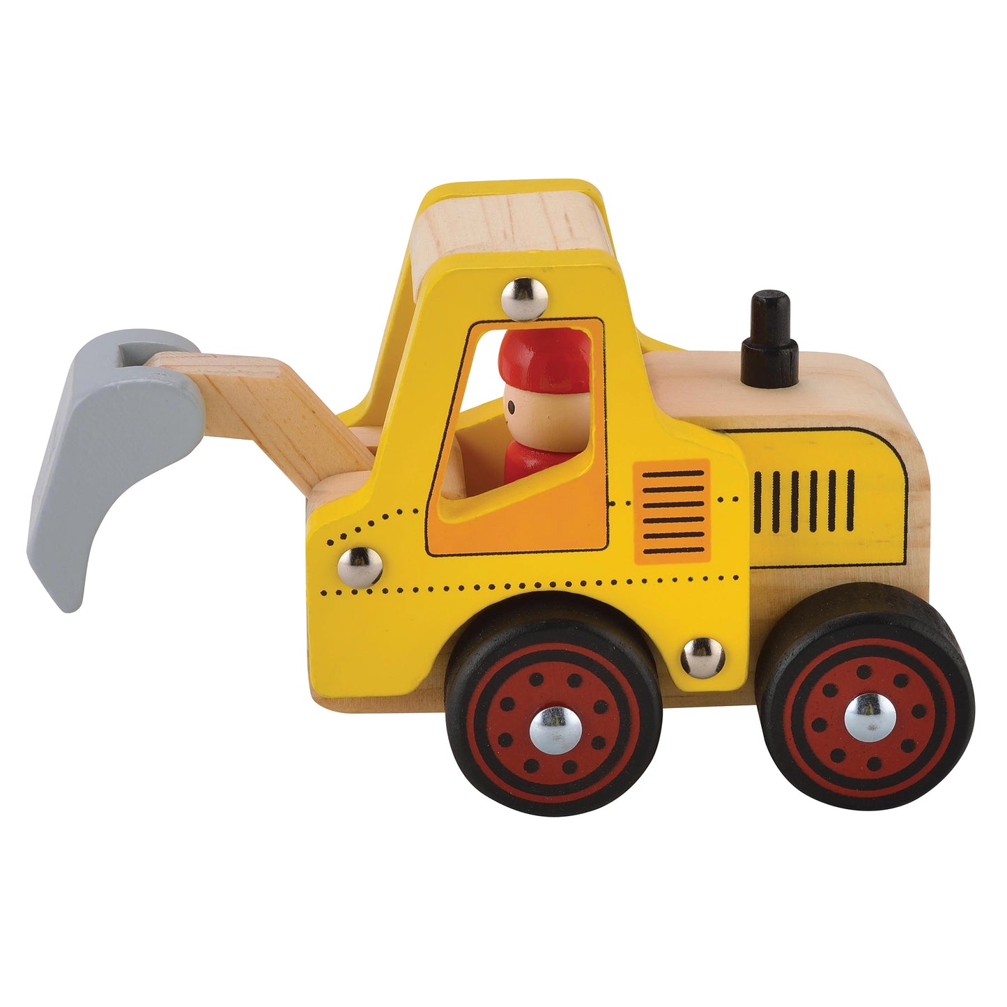 Wooden Brrm-Brrms – Construction Vehicles - House of Marbles - The Forgotten Toy Shop