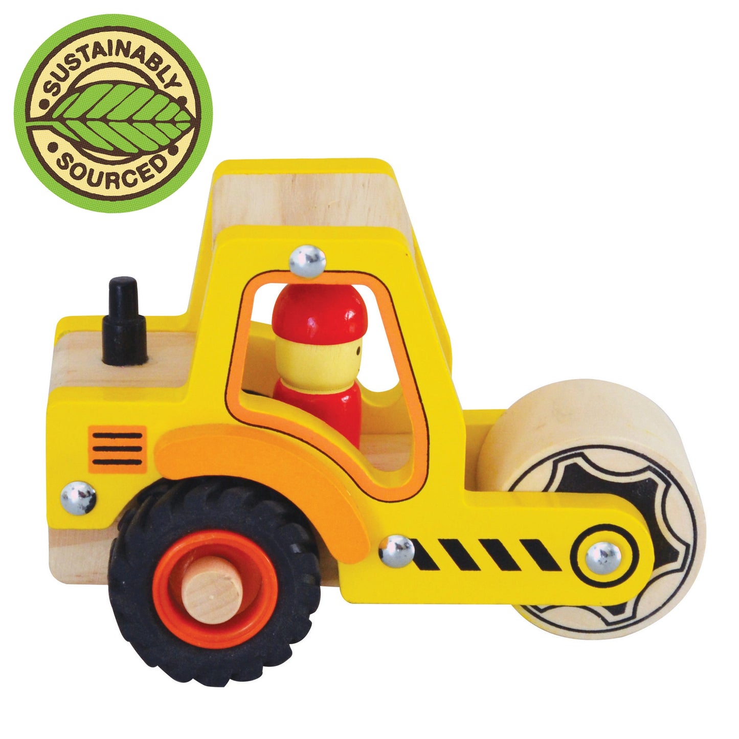 Wooden Brrm-Brrms – Construction Vehicles - House of Marbles - The Forgotten Toy Shop