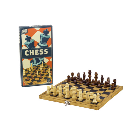 Wooden Chess Board Game - Professor Puzzle - The Forgotten Toy Shop