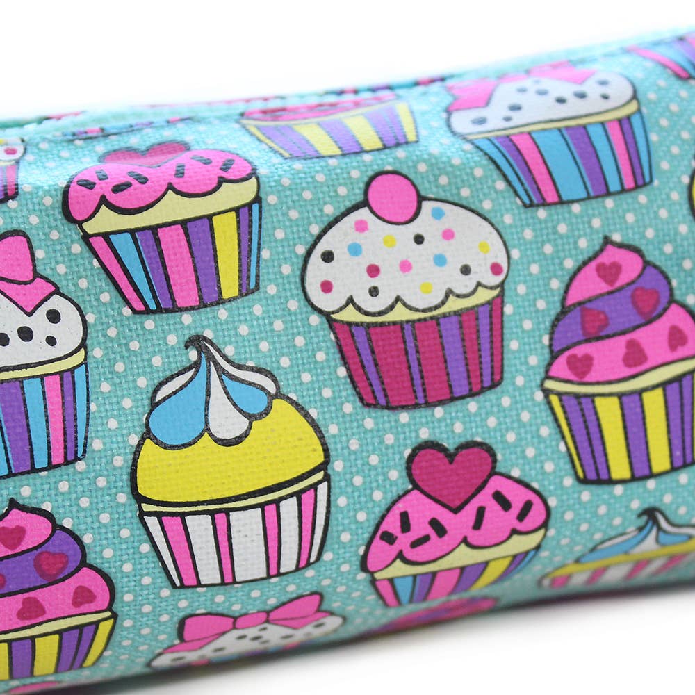 Pencil Case Mint Cupcakes