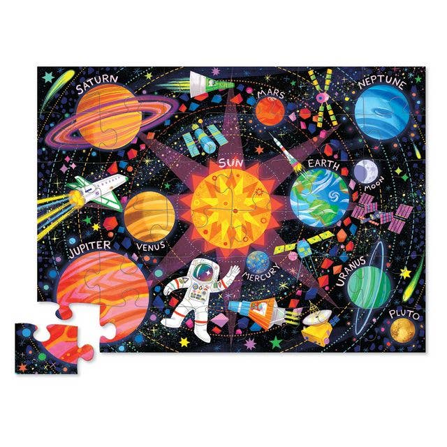 Crocodile Creek 36pc Jigsaw Puzzle - Space Explorer