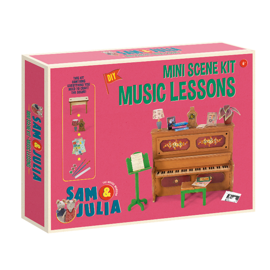 Sam & Julia - Mini Scene Kit - Music Lesson