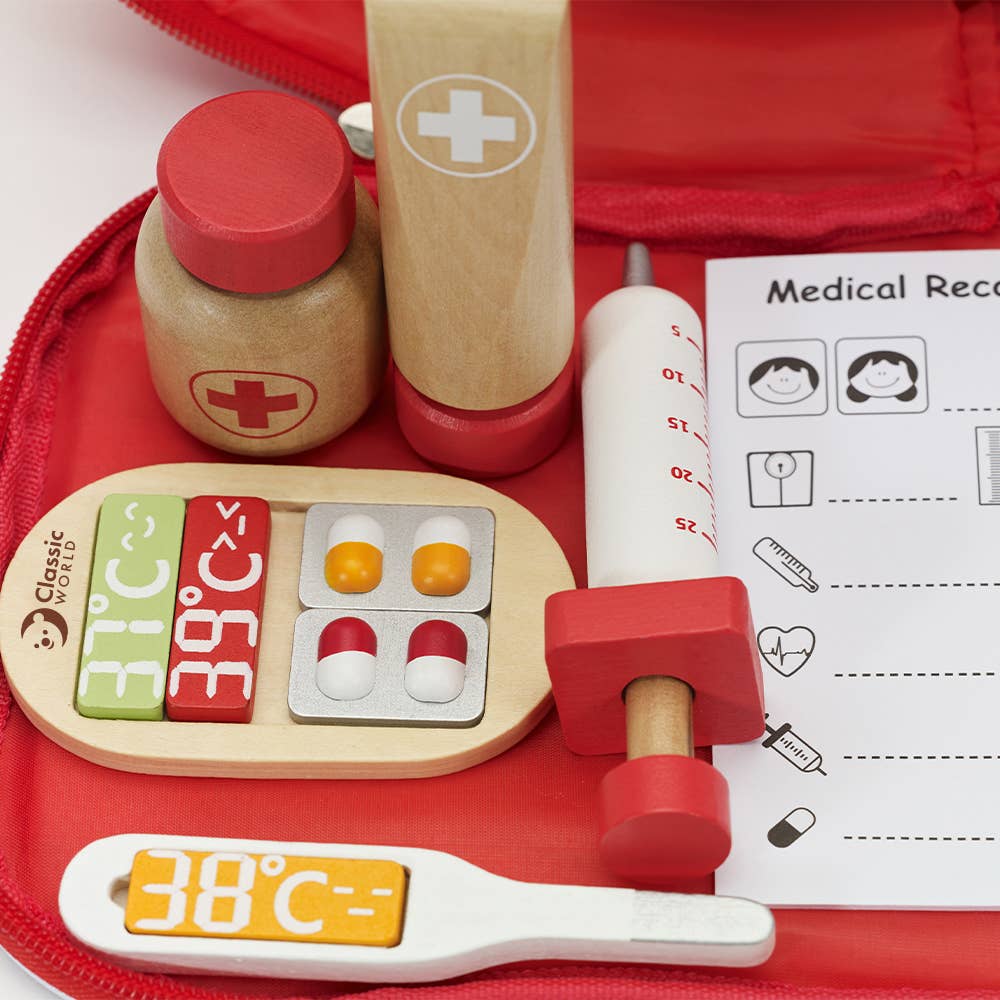 Classic World - 19 Piece Red Doctor Set