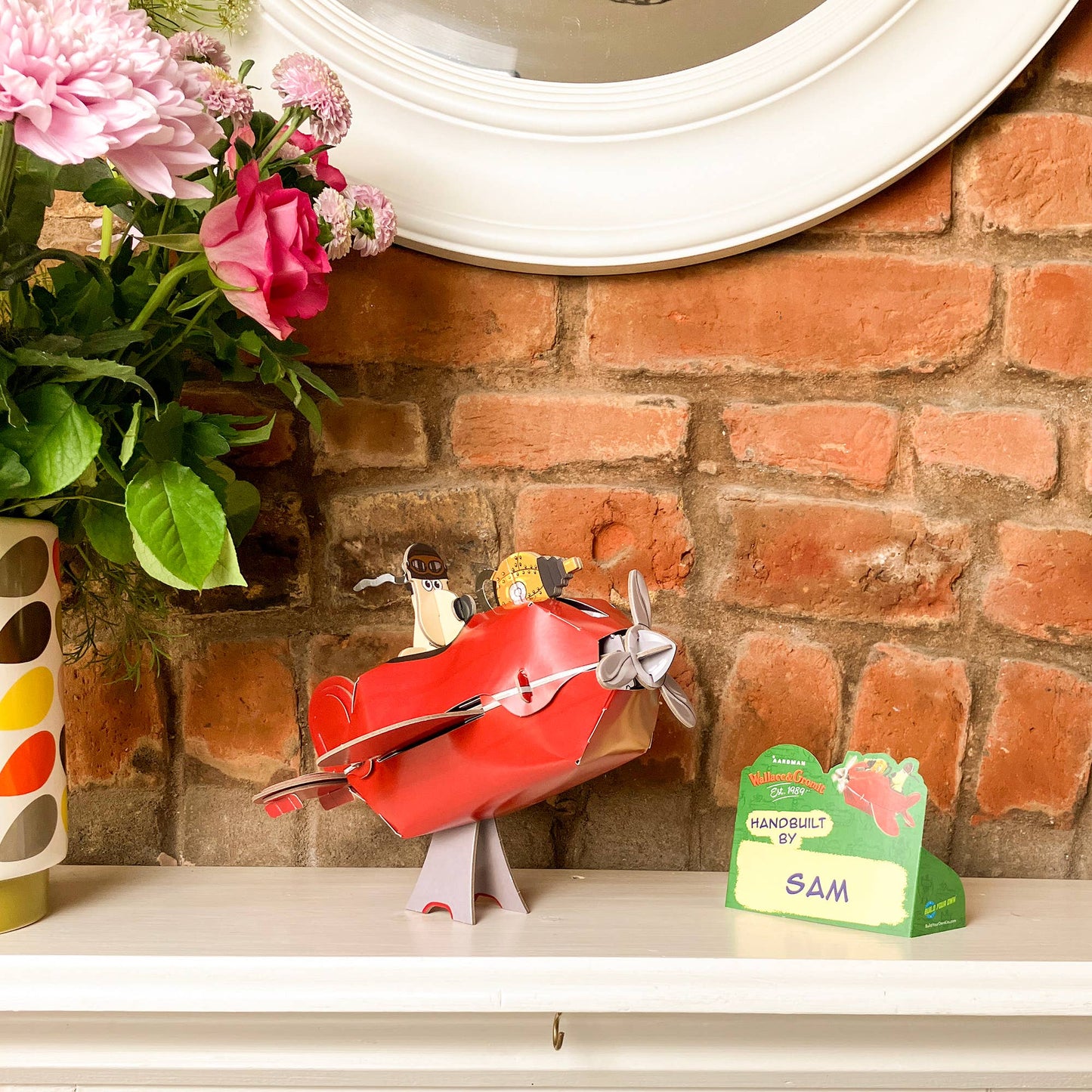 Build Your Own Wallace & Gromit Sidecar Plane - Eco-Friendly Kit