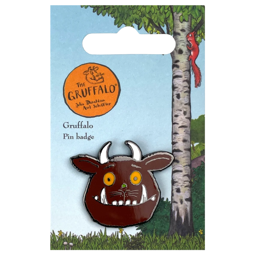 Gruffalo Face Pin Badge