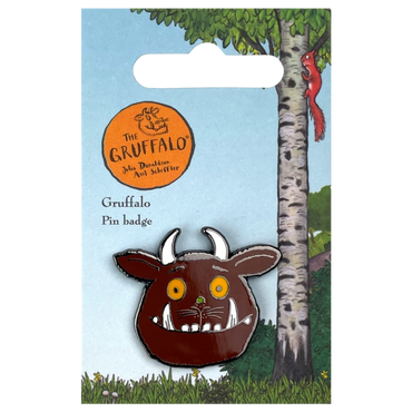 Gruffalo Face Pin Badge