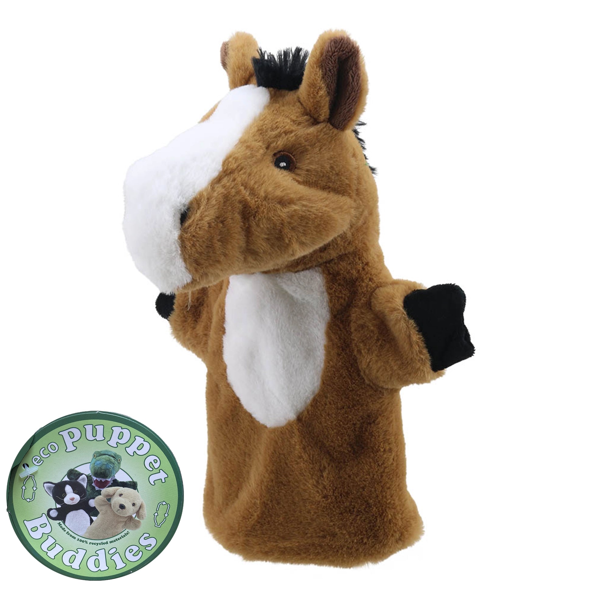 Horse Puppet Eco Buddies Hand Puppet - The Puppet Company - The Forgotten Toy Shop