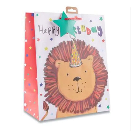 Lion Birthday Gift Bag