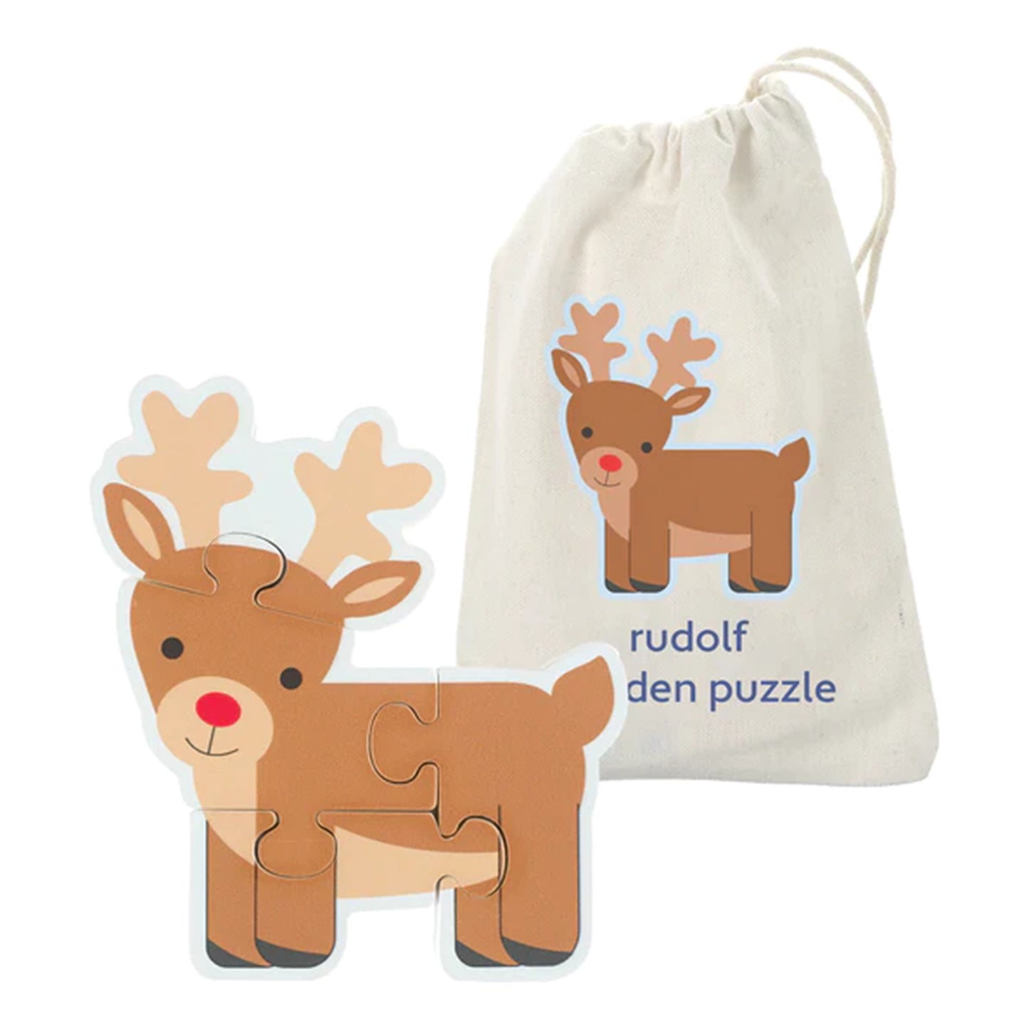 Rudolf Wooden Puzzle