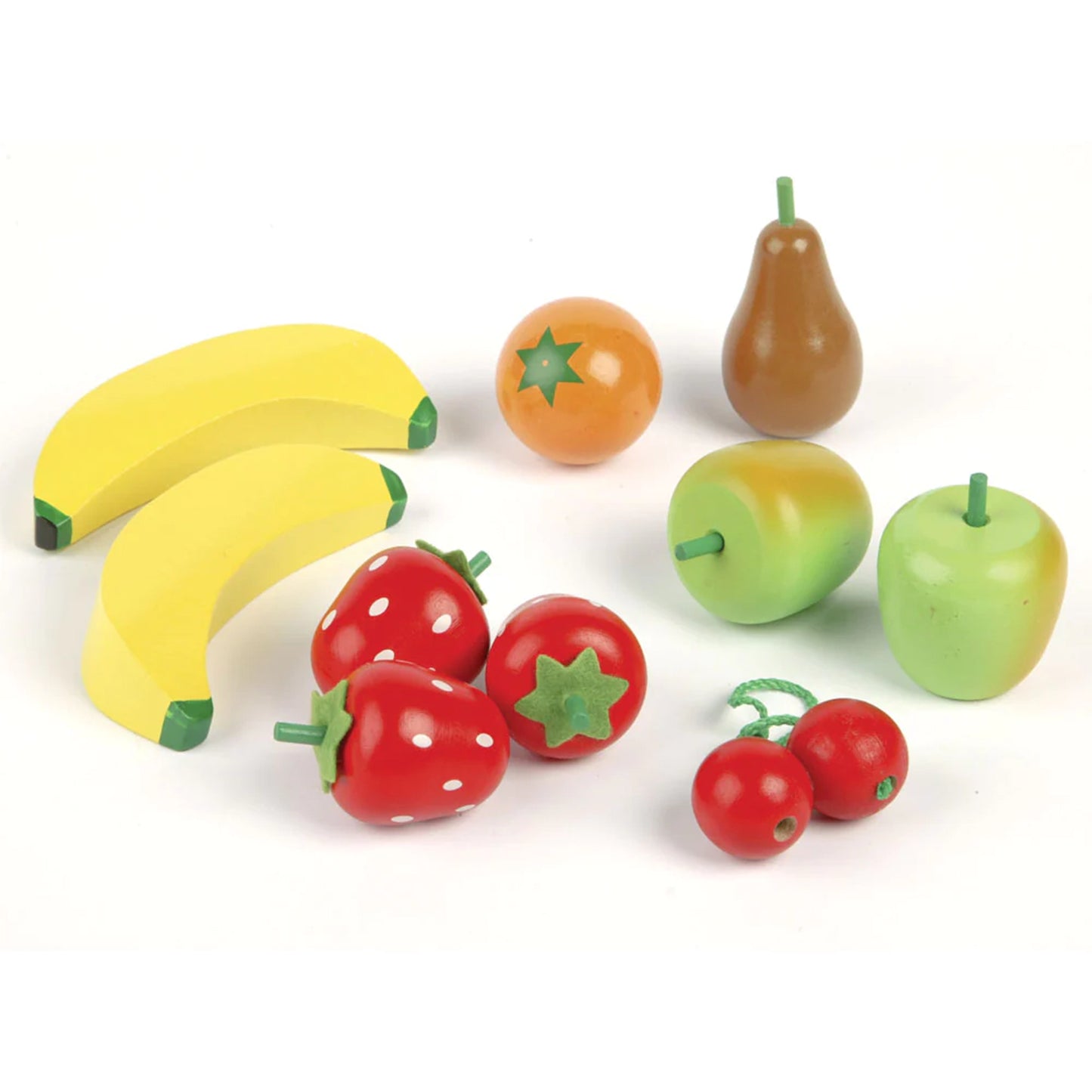 Wooden Food Crate - Fruit Salad