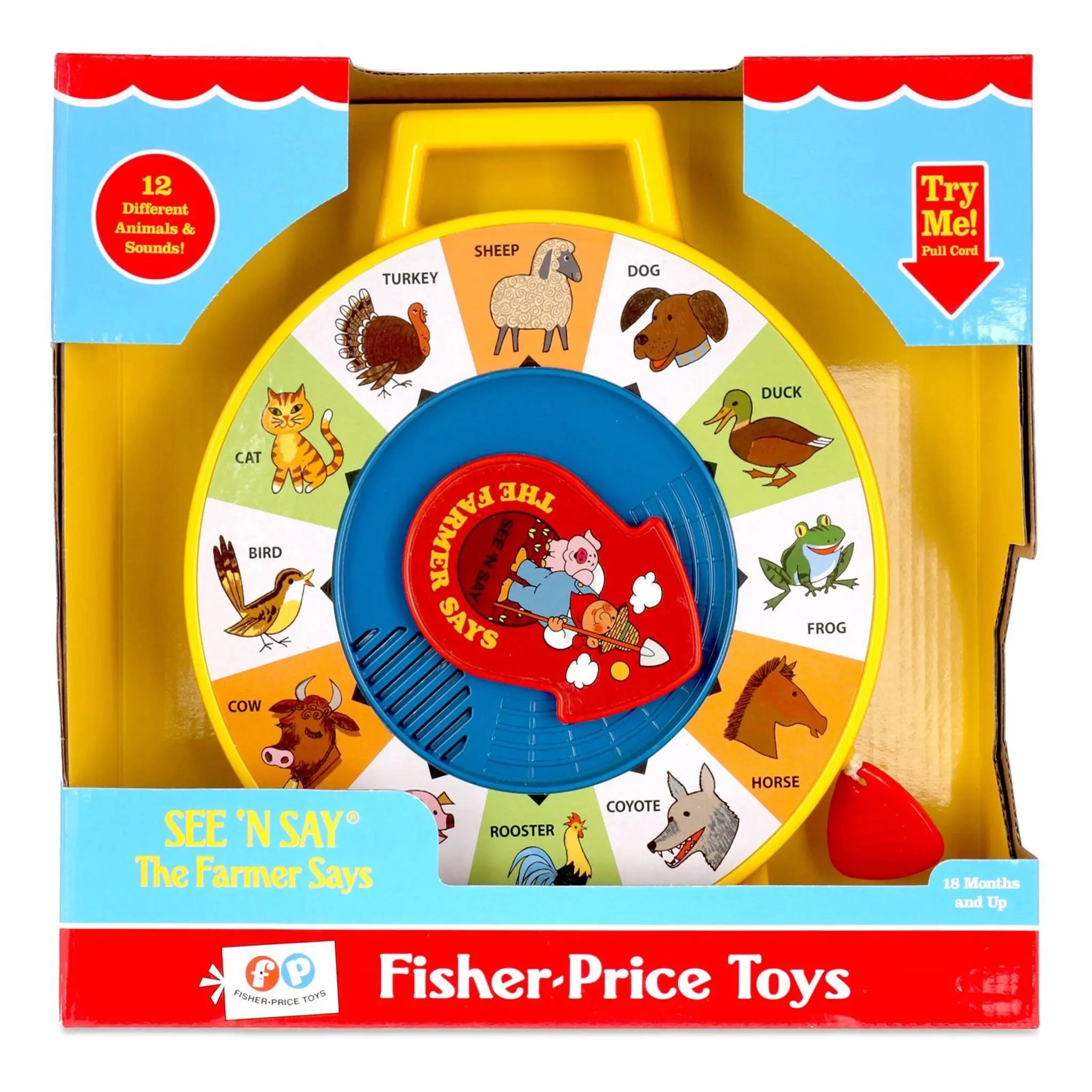 Fisher Price Classic See n Say Farmer Says The Forgotten Toy