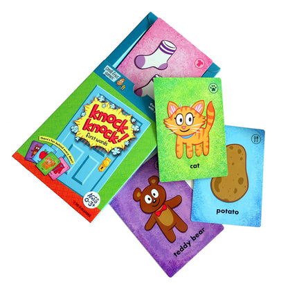 Knock Knock! First Words Card Game - Small Fries Games - The Forgotten Toy Shop