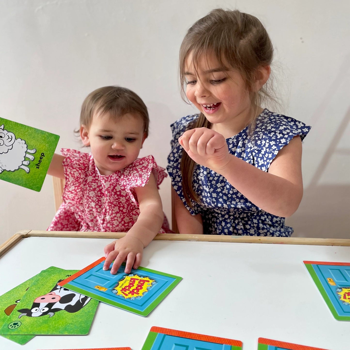 Knock Knock! First Words Card Game - Small Fries Games - The Forgotten Toy Shop