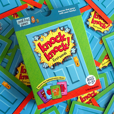 Knock Knock! First Words Card Game - Small Fries Games - The Forgotten Toy Shop