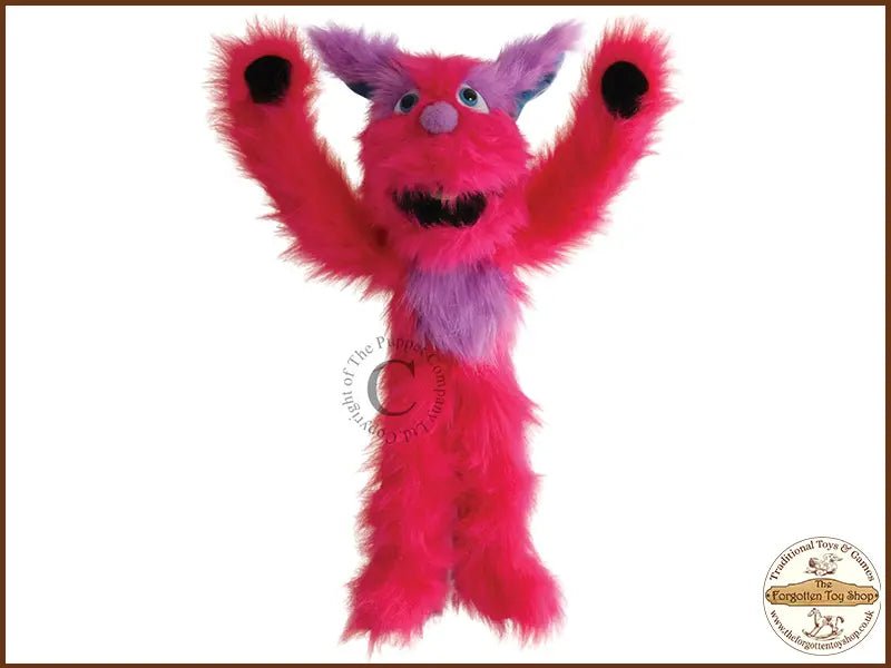 Monster Puppet - Pink - The Puppet Company - The Forgotten Toy Shop