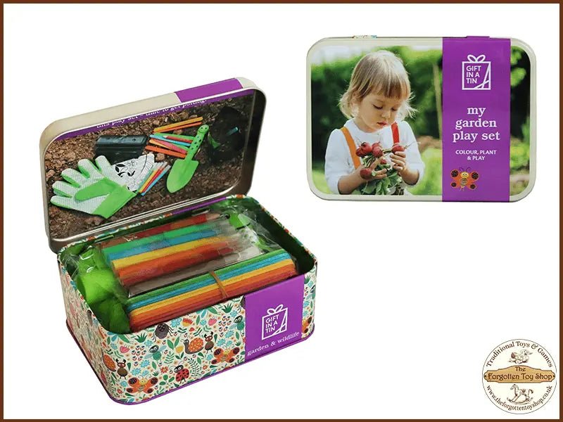 My Garden Play Set in a Tin - Apples to Pears - The Forgotten Toy Shop