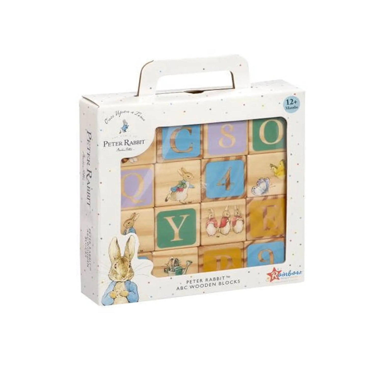 Peter Rabbit Wooden Picture Blocks - Rainbow Designs - The Forgotten Toy Shop