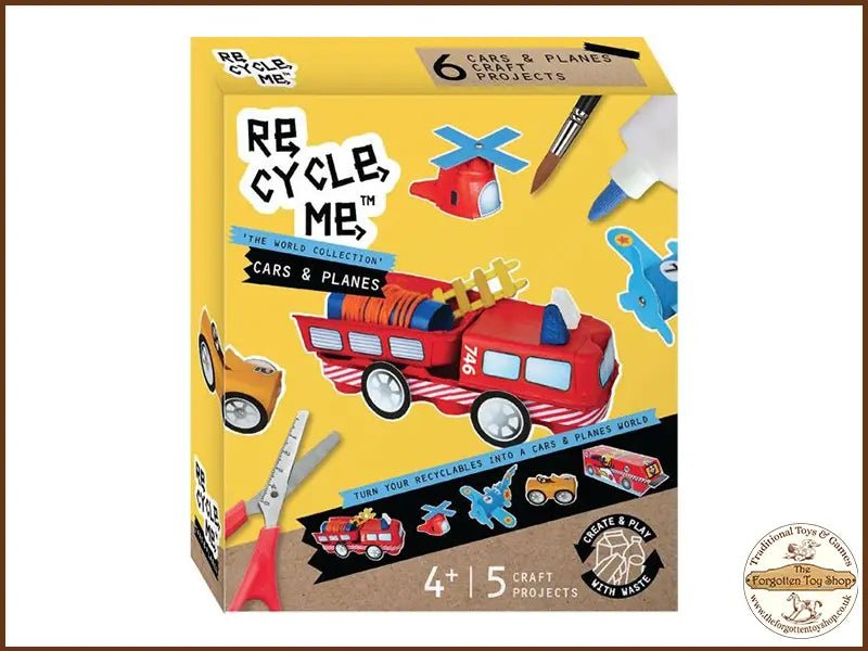 ReCycleMe Medium Kit: Cars and Planes - Inside Out Toys - The Forgotten Toy Shop