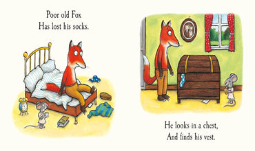 Tales from Acorn Wood: Fox's Socks (Lift the flap board book) - Bookspeed - The Forgotten Toy Shop
