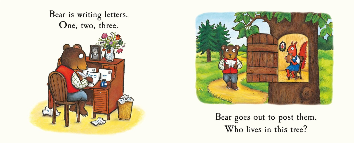 Tales from Acorn Wood: Postman Bear (Lift the flap board book) - Bookspeed - The Forgotten Toy Shop
