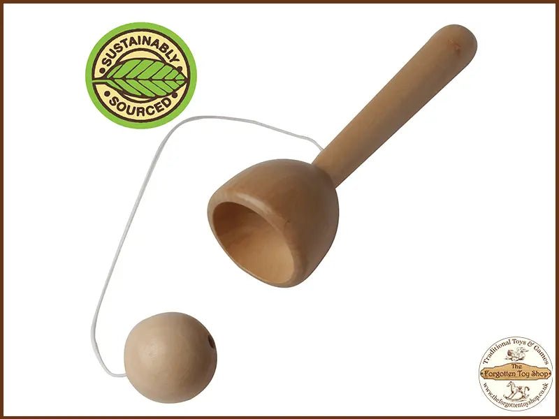 Traditional Wooden Cup & Ball - House of Marbles - The Forgotten Toy Shop