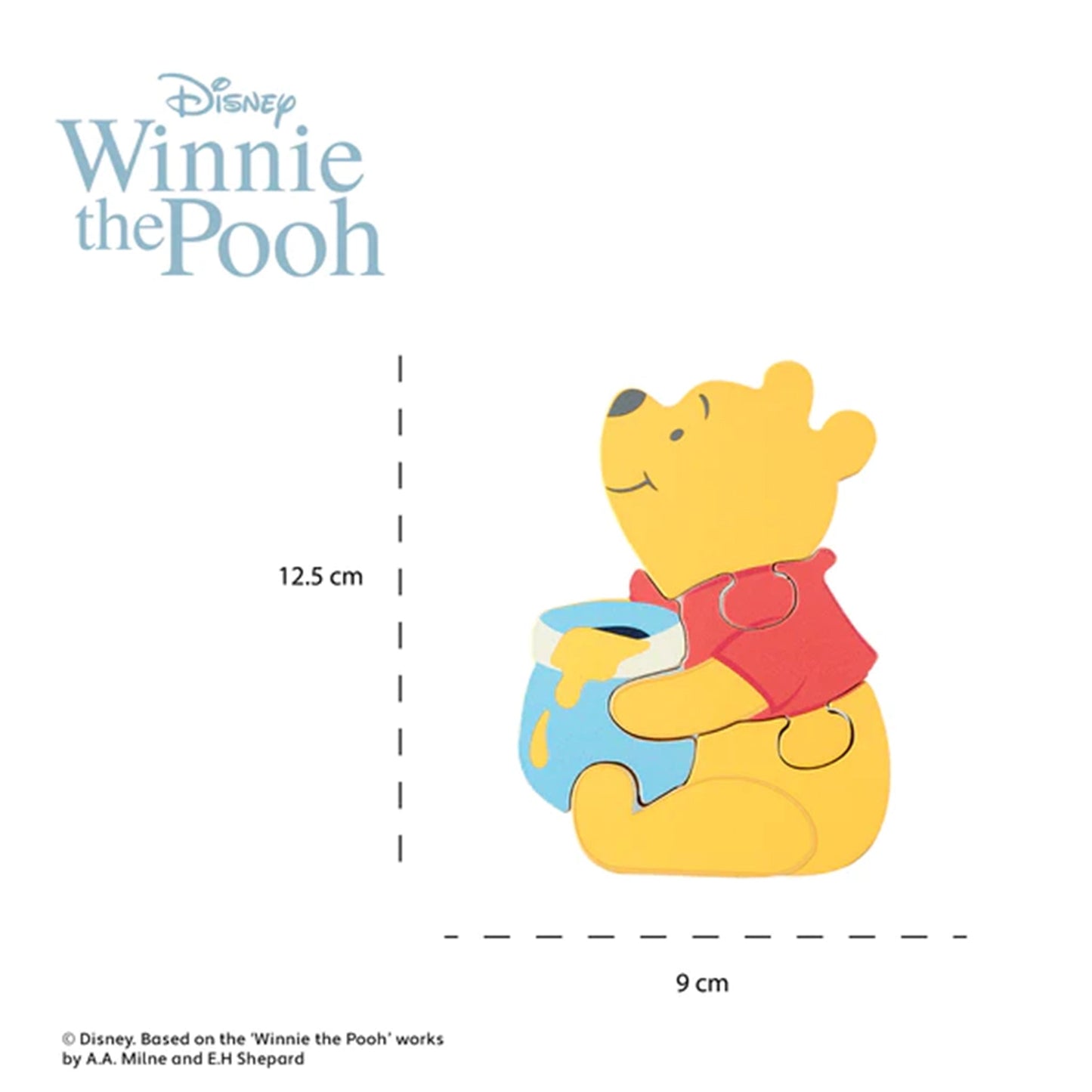 Winnie the Pooh Wooden Puzzle - Orange Tree Toys - The Forgotten Toy Shop