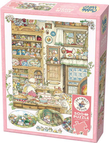 Brambly Hedge Picnic Preparations 500 Piece Puzzle + Poster