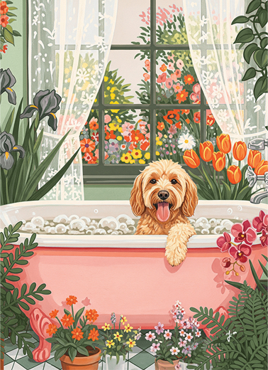 Blooms and Bubbles 500 Piece Cobble Hill Puzzle + Poster