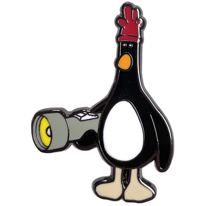 Wallace and Gromit - Feathers McGraw Pin Badge