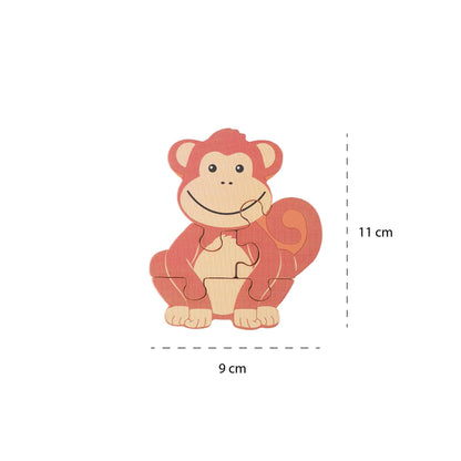Monkey Wooden Puzzle